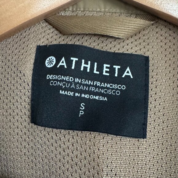 Athleta - Windout Rain Coat in Tan - Picture 6 of 8